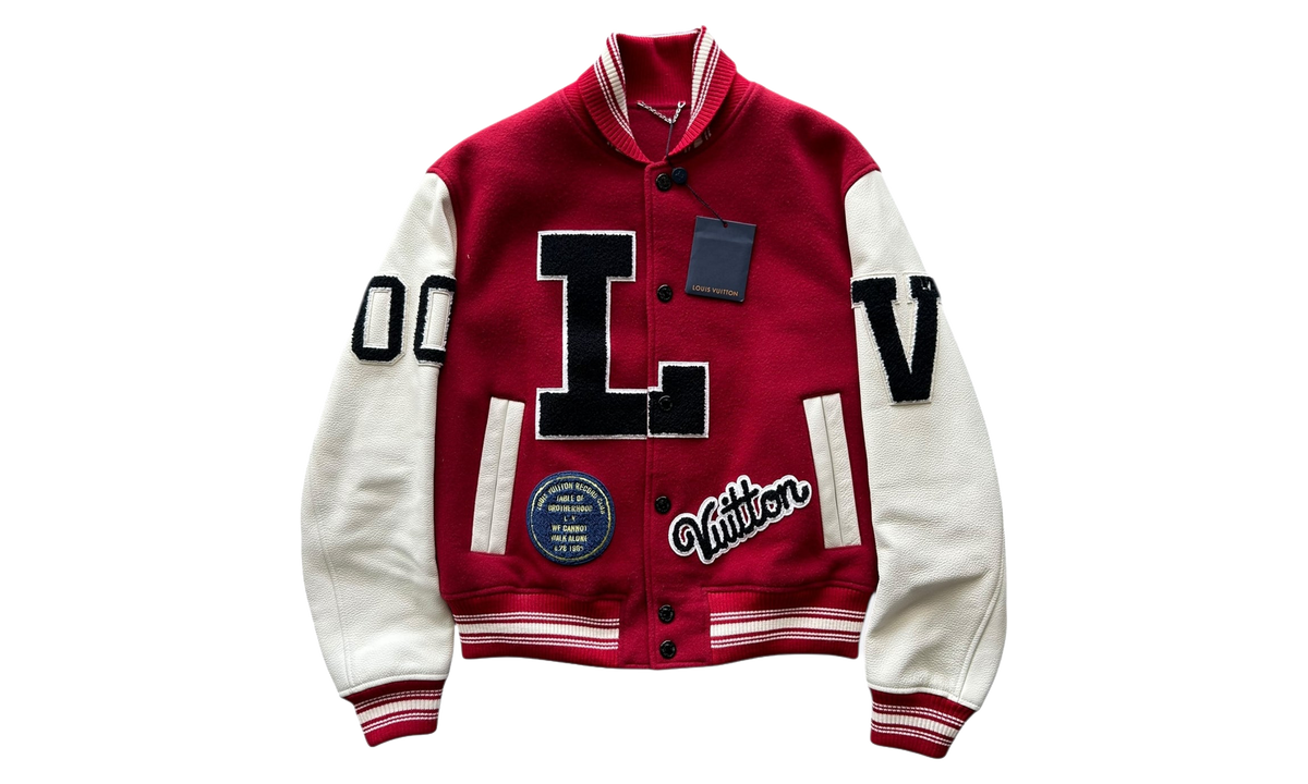 Dreaming Varsity Jacket "Red & White" RM912M JNU HHL07W