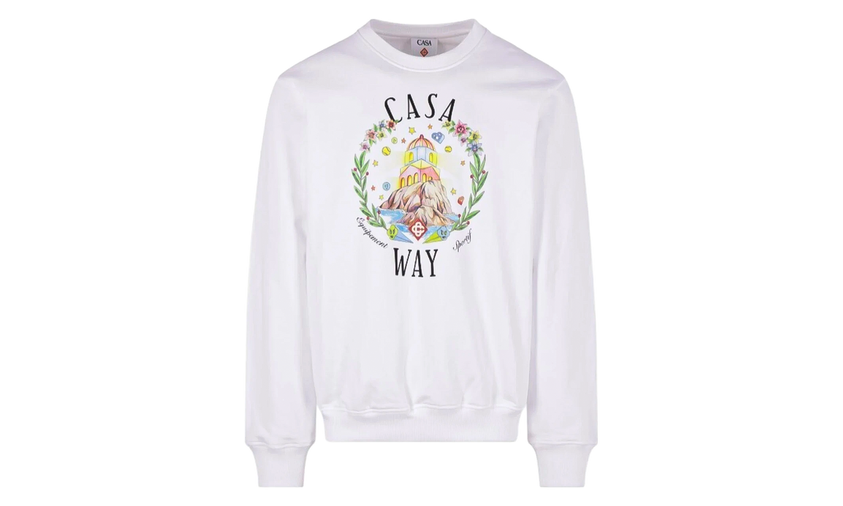 Casa Way Sweatshirt WMNS "White" W SS26 JTP 364 02