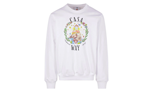 Casa Way Sweatshirt WMNS "White" W SS26 JTP 364 02
