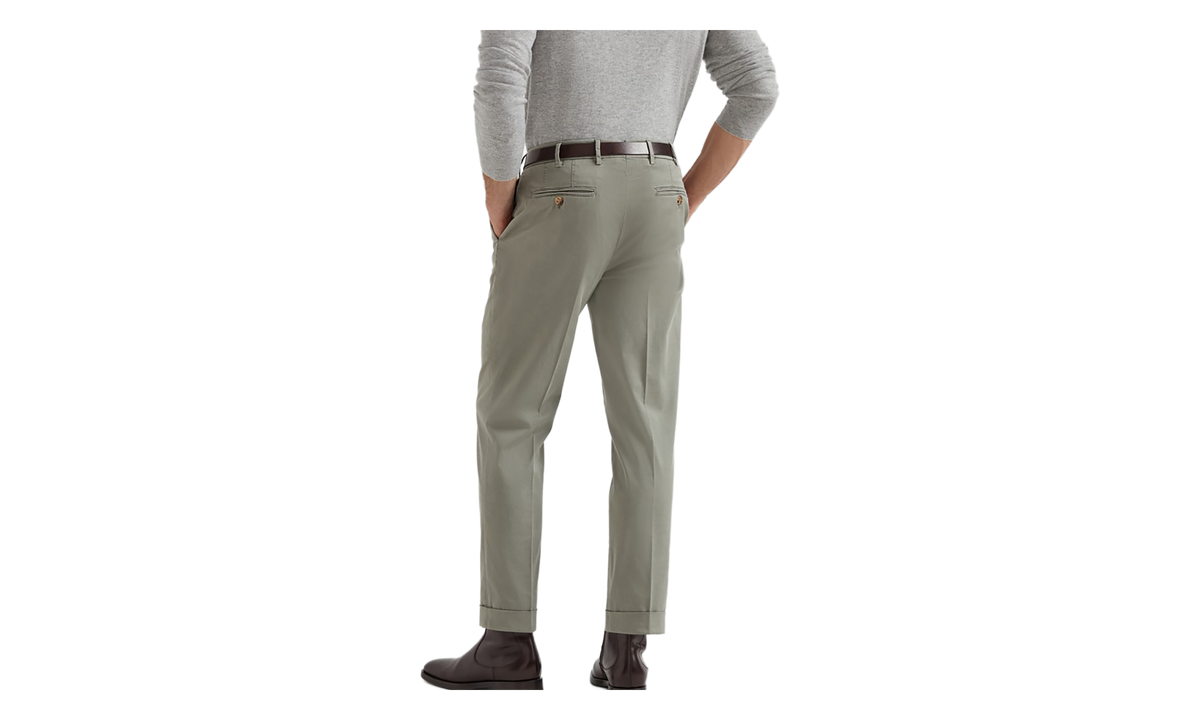 Cotton Trousers "Kaky Old" BRUN2874
