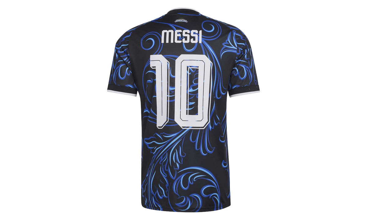 Argentina 26 Away Messi Jersey "Black / Lucid Blue / Blue Burst" KH3940