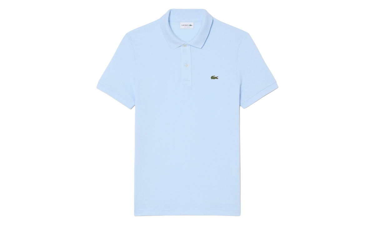 Slim Fit L.12.12 Pique Polo "Blue" PH4012-51-T01