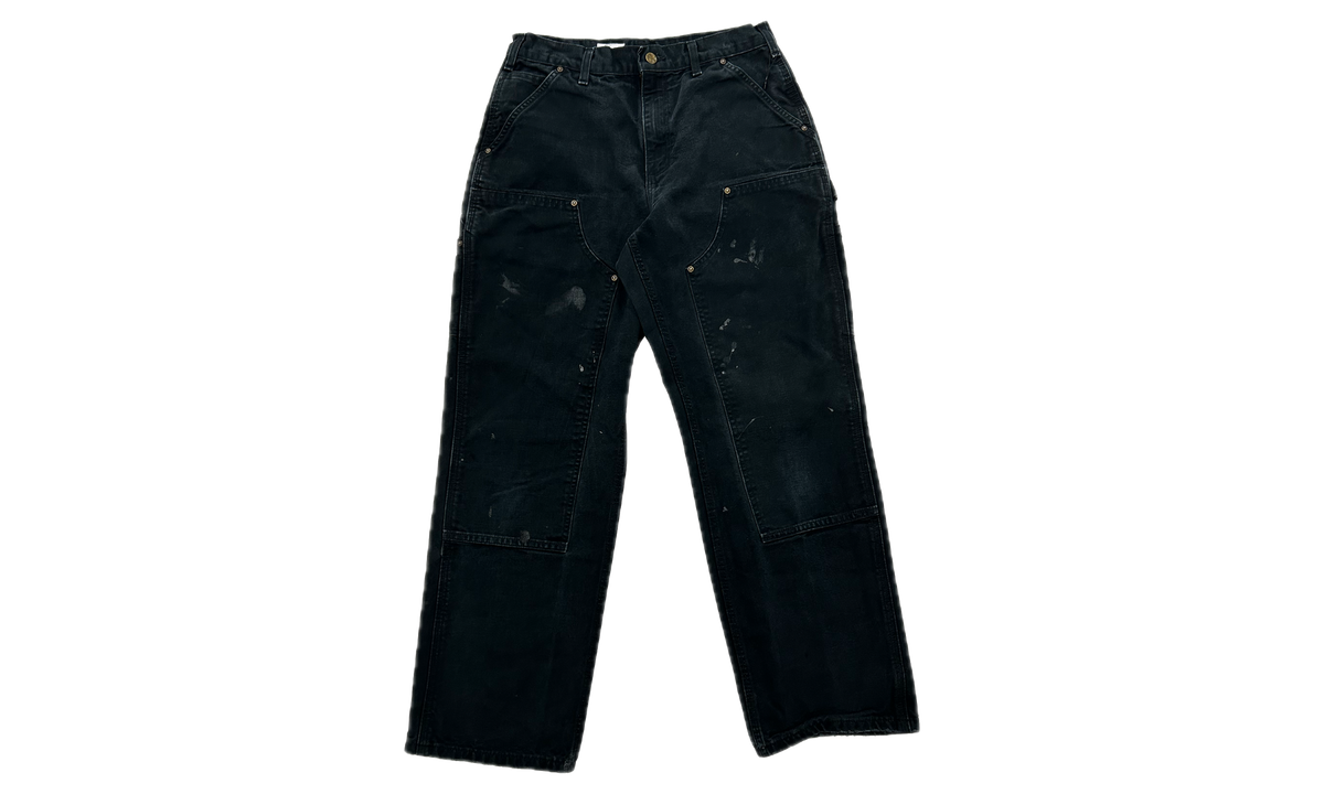 Double Knee Carpenter Pants "Black" B136 BLKW34L30
