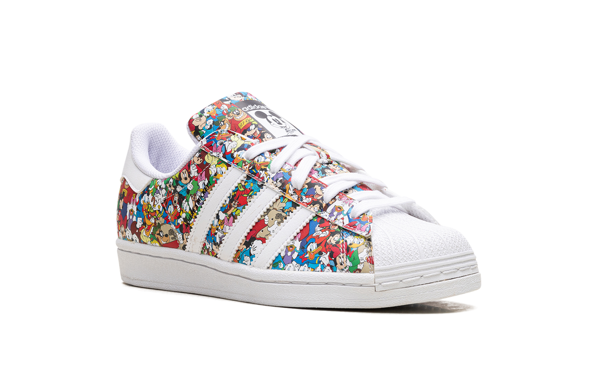 Superstar GS "Disney Mickey Core Black Cloud White Wonder White" IG6857