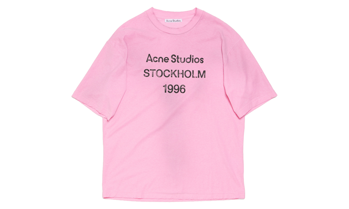 1996 Sprayed Logo T-shirt "Cotton Candy Pink" CL0196 DJS