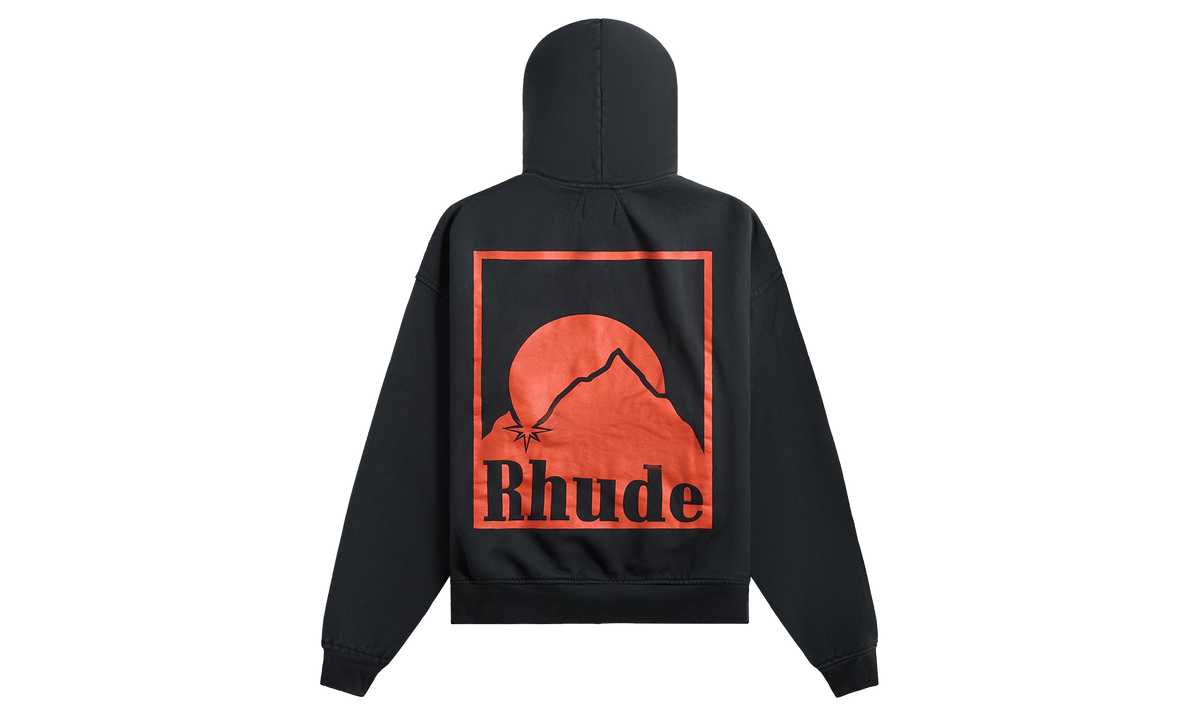 MOONLIGHT BADGE FULL-ZIP HOODIE VTG "Black" RHSS25HO10012