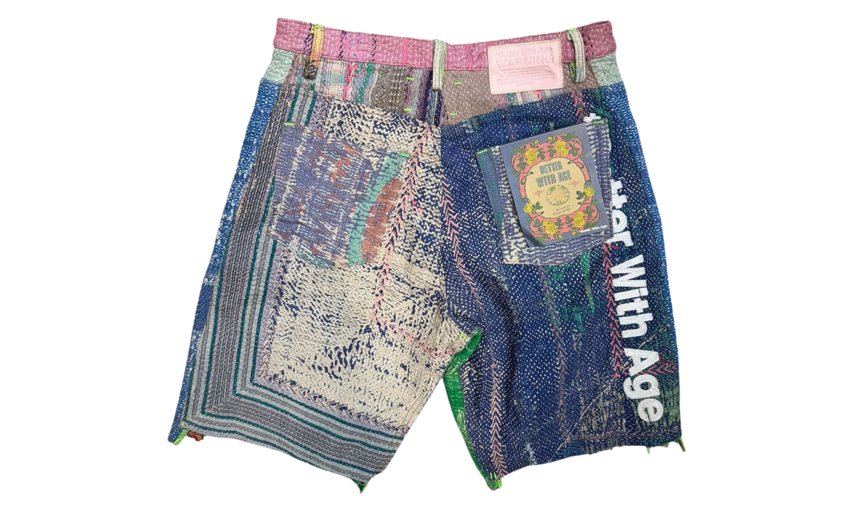 Isaac Hand Quilted Shorts #1 "Multicolor" BWA319