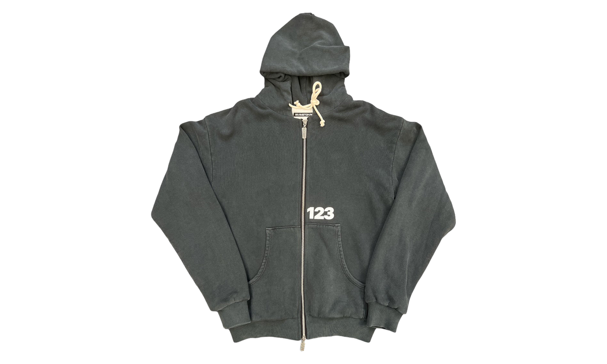 USO 123 Pious Zip-Up Hoodie "Black" USOT ZH00
