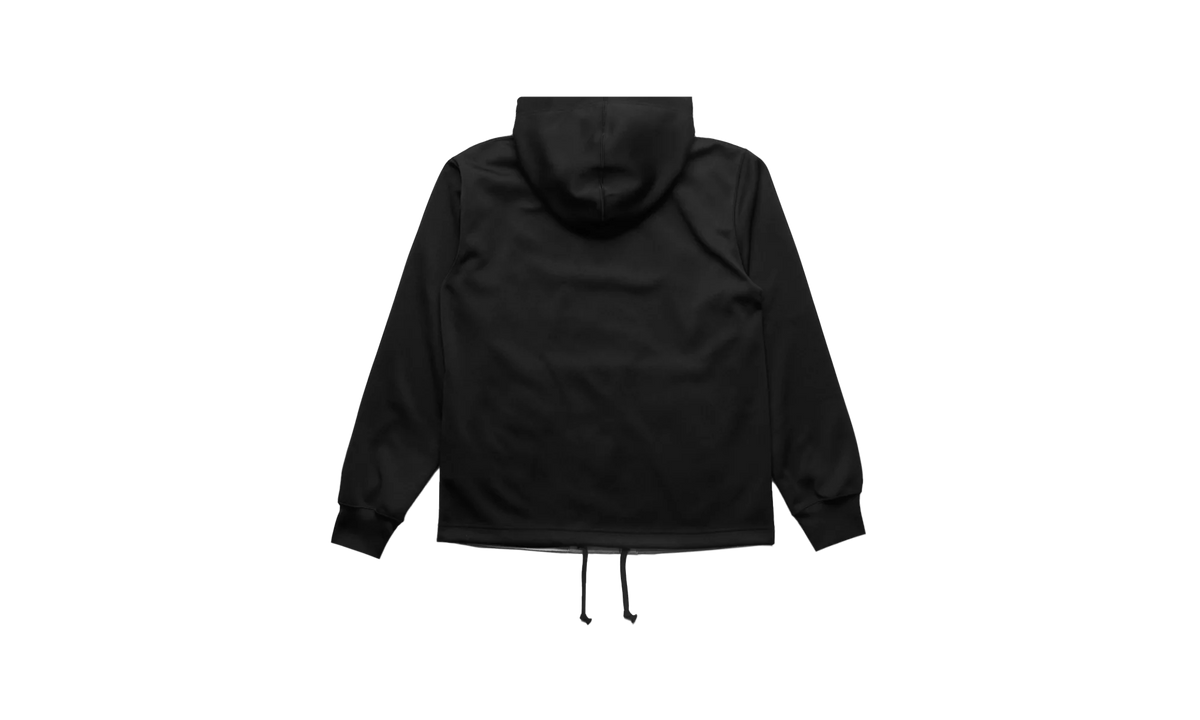 Tulle Paneled Hoodie "Black" POT0300511