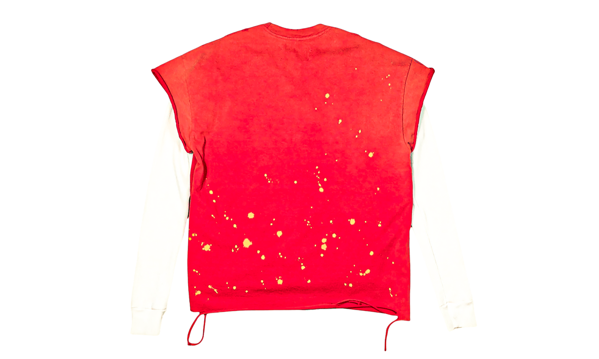 Luke Thermal Long Sleeve Tee Shirt "Red White" PS26TEE006 RED