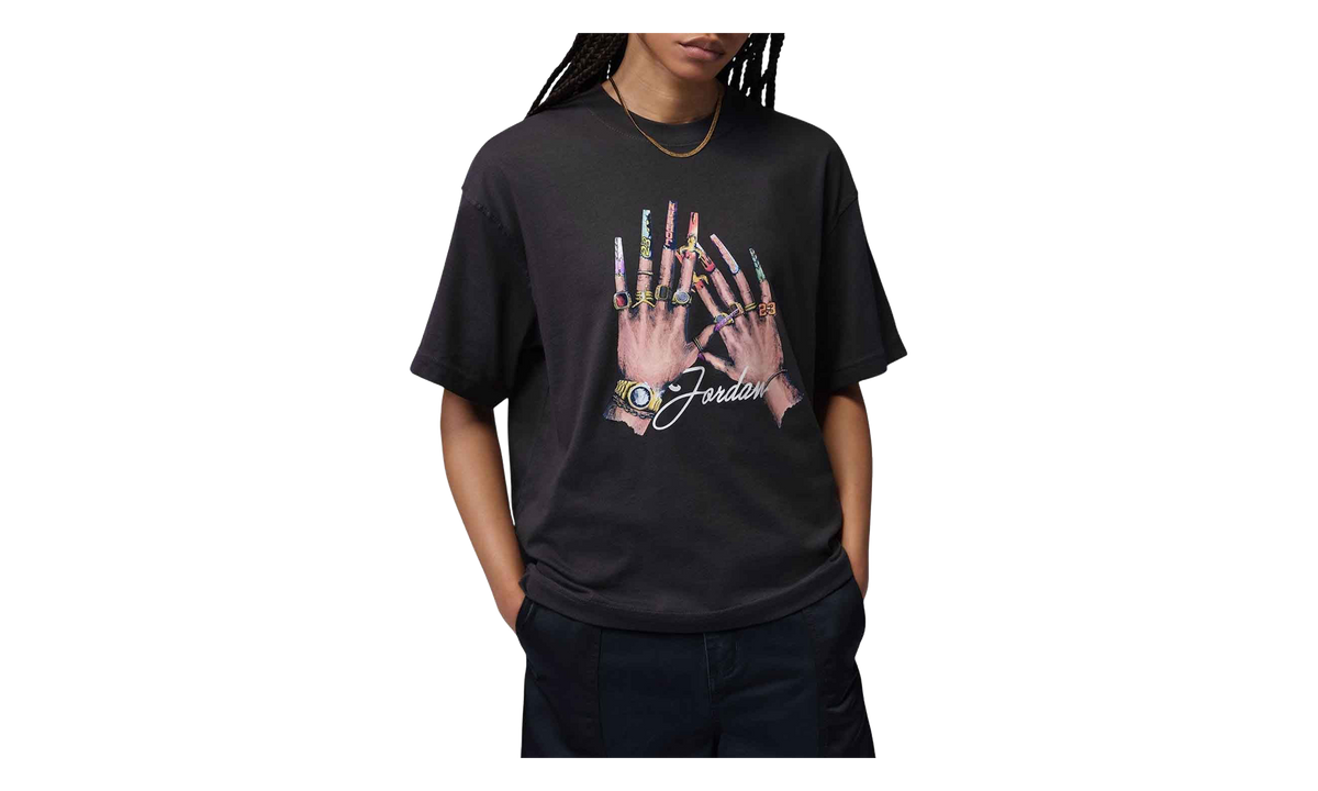 Jordan Graphic Girlfriend T-Shirt WMNS "Off Noir" IM7129 045