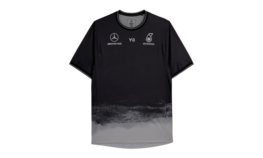 Y-3 Mercedes - AMG Petronas Formula 1 Team Logo Stack Tee "Black" KR2341