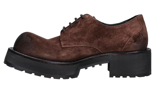 Venom Wax Suede Accessories Derbys "Light Espresso / Silver" 850556 WCAW5 2981