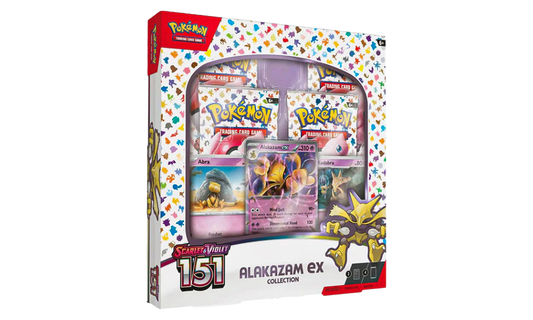 2023 Scarlet & Violet 151 Collection Box "Alakazam Ex - Sealed Box" POKE065