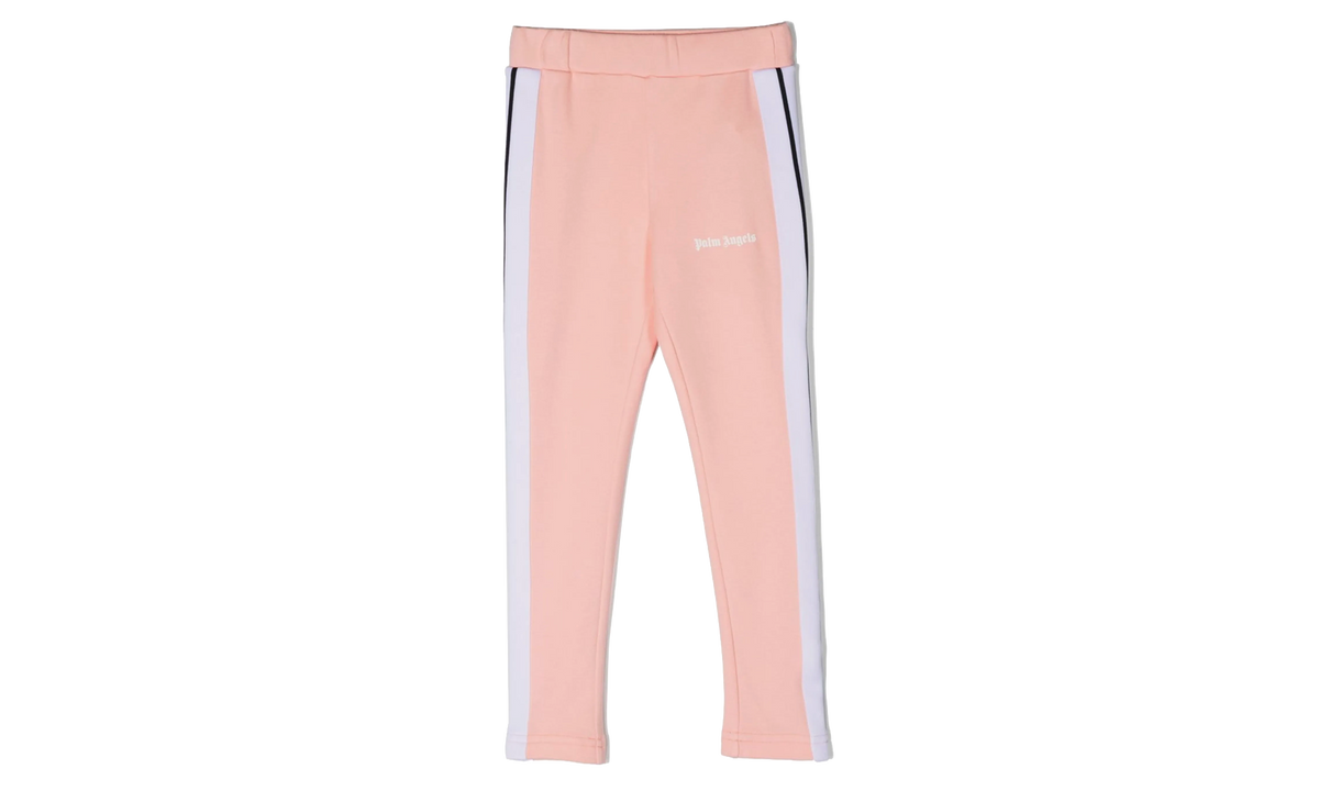 Girls Track Leggings "Pink / White" PGCD001F21FAB0013001
