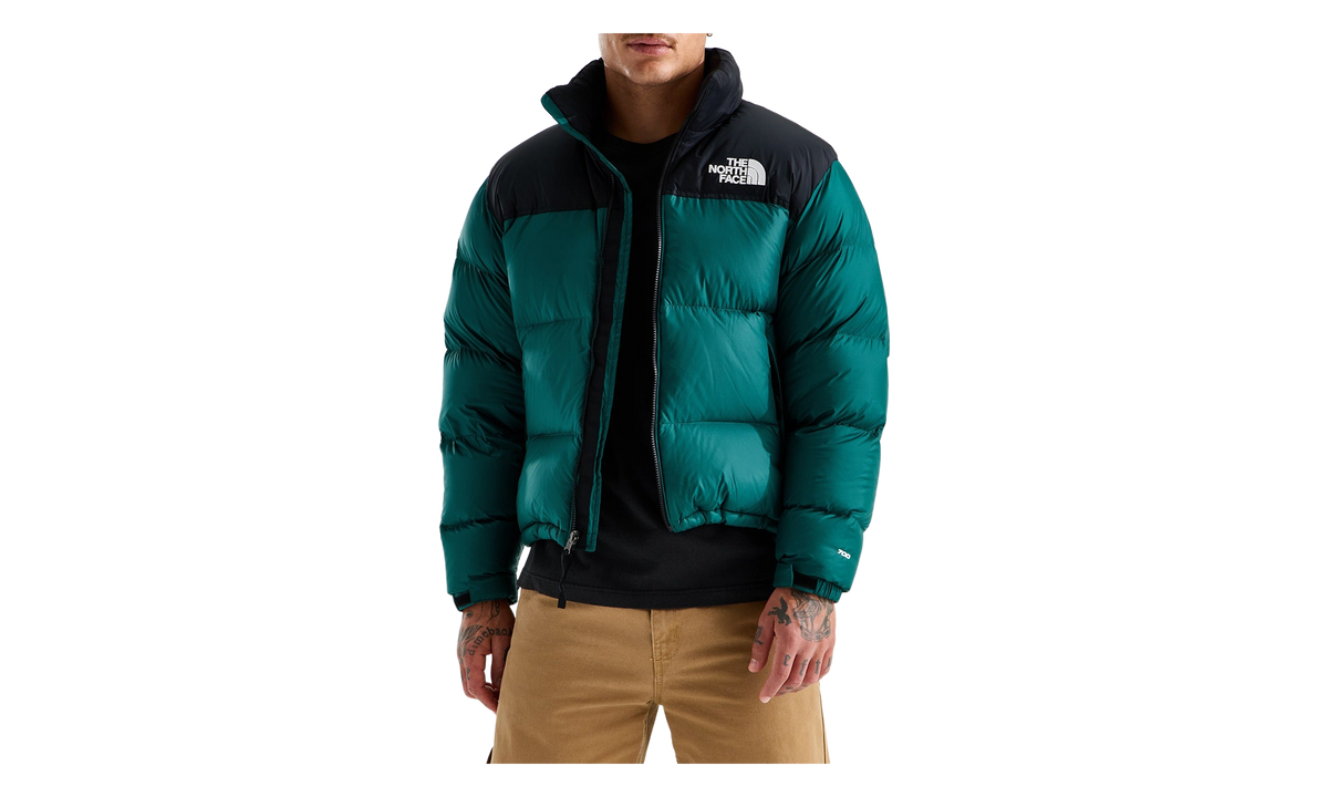 1996 Retro Nuptse Jacket "Pacific Teal / TNF Black" NF0A3C8DS7K