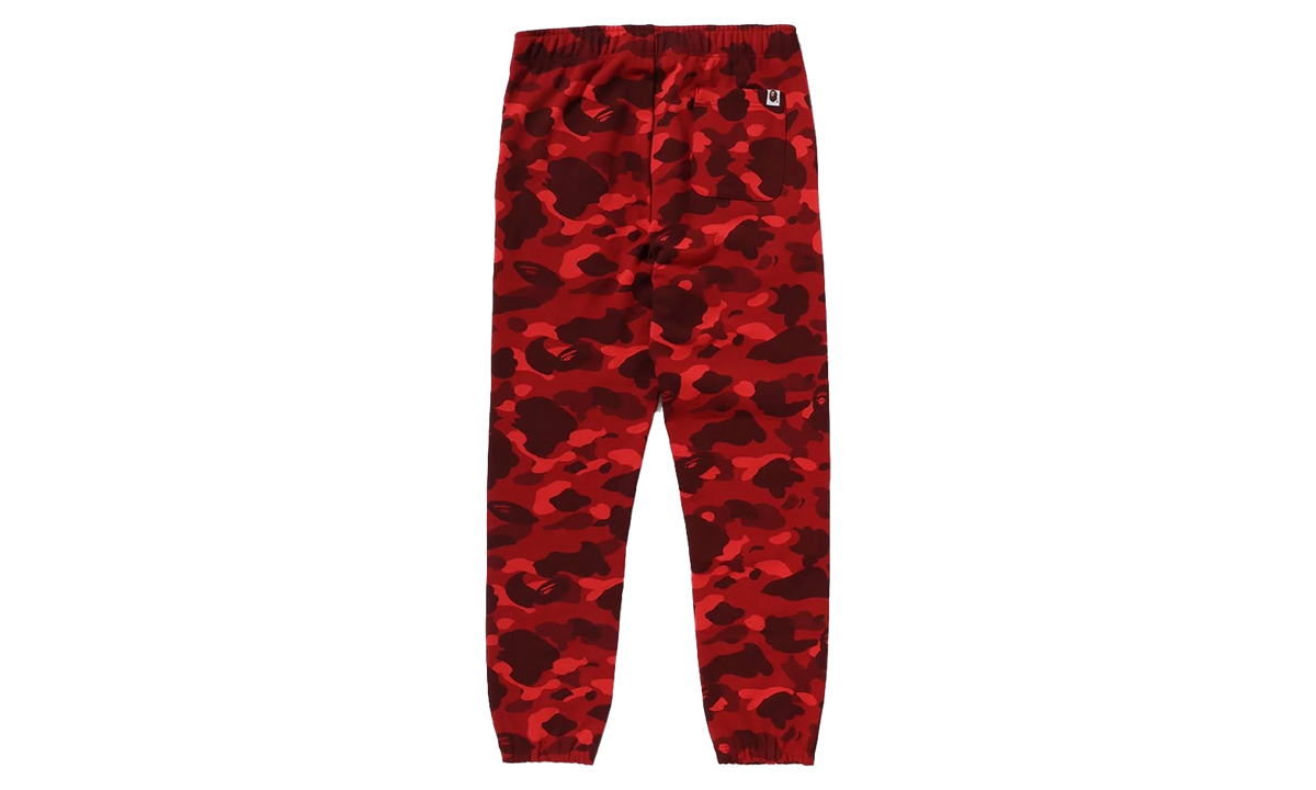 Color Camo Shark Sweat Pant "Red/Camo" 001PTM301009M-RED