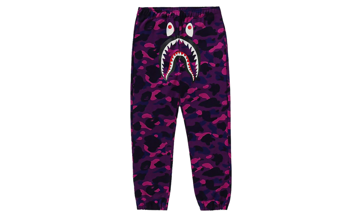 Color Camo Shark Sweat Pant "Purple Camo" 001PTM301009M-PUR