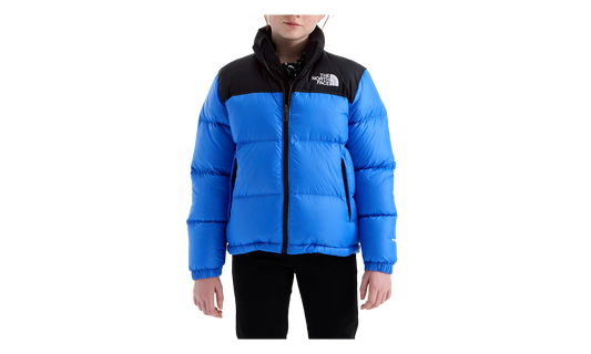 1996 Retro Nuptse Jacket Teens "Active Blue" NF0A8A4CNLQ