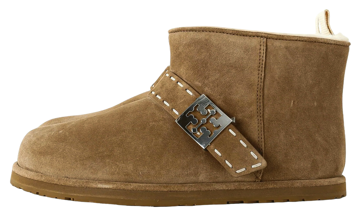 Mellow Shearling Ankle Boots WMNS "Teddy / Silver" 188667 279