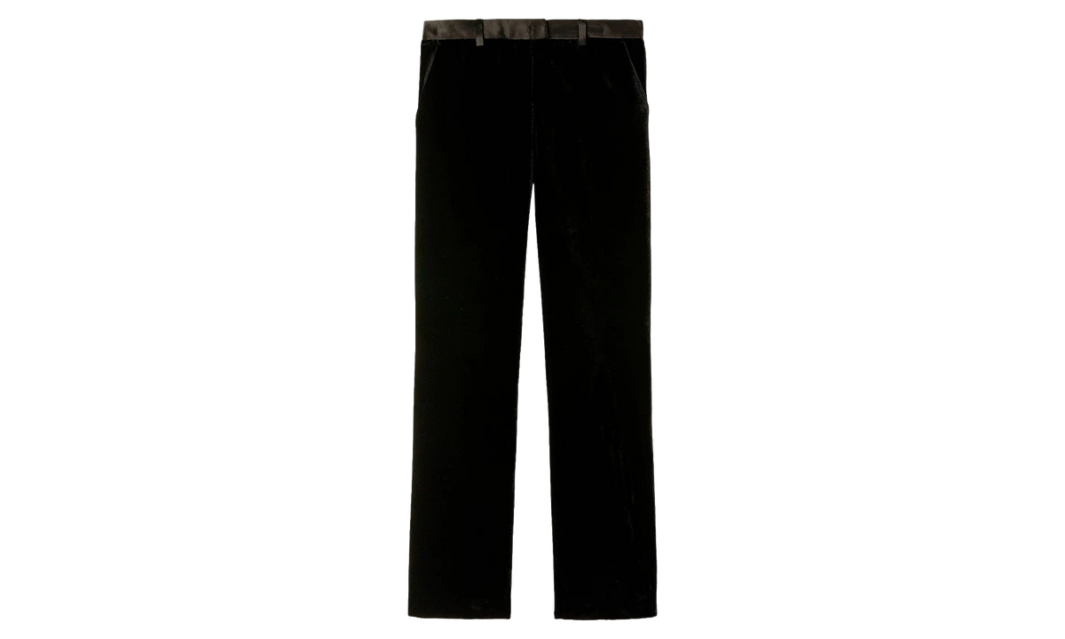 Velvet Suit Pants WMNS "Black" PWCA123R24FAB0021010