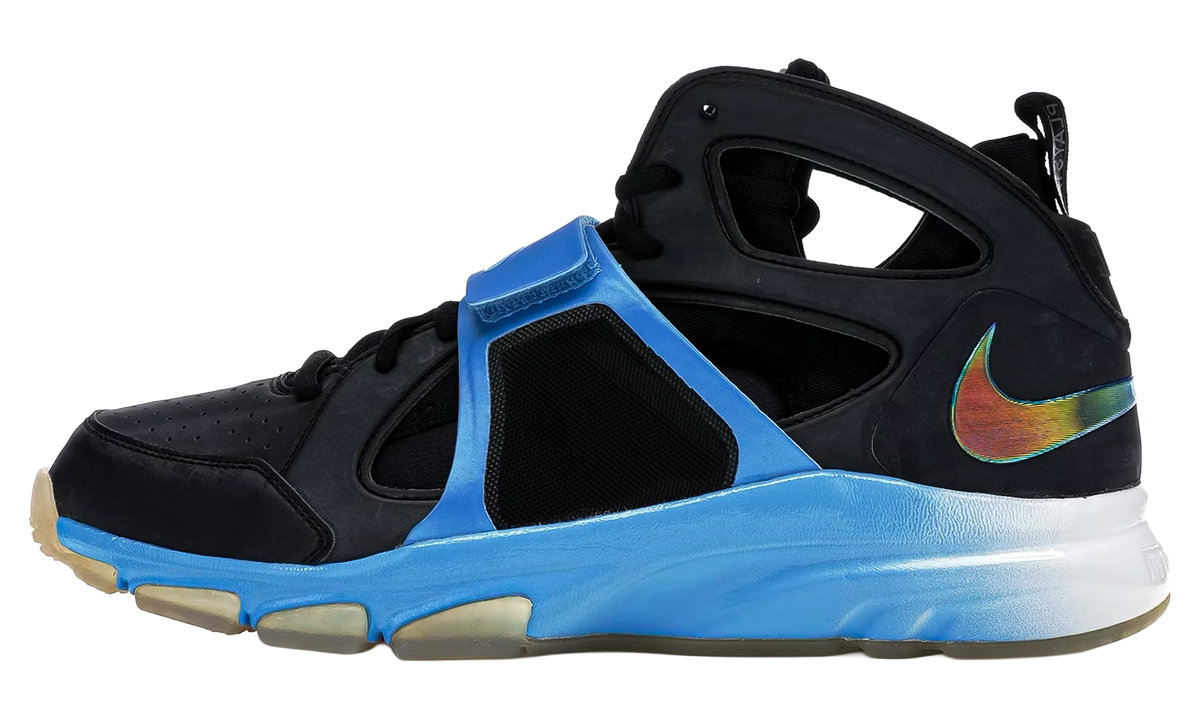 Zoom Huarache Trainer "Playstation Move Pack - Metallic Silver / Black / Turquoise / Purple" 220524A LN4