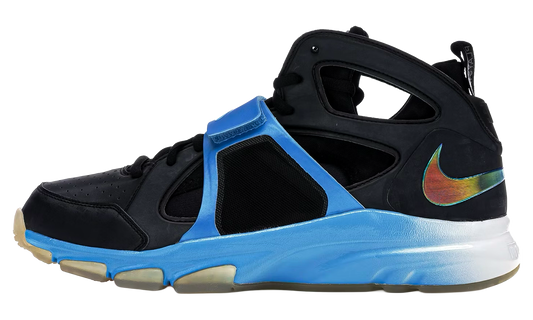 Zoom Huarache Trainer "Playstation Move Pack - Metallic Silver / Black / Turquoise / Purple" 220524A LN4