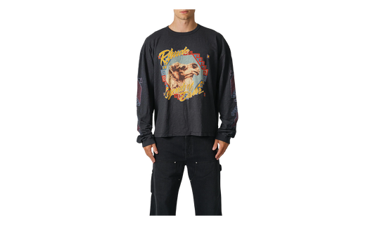 Legends Of Dakar Long Sleeve Slub Tee "Black / Multi" RHFW26TT18012 1349