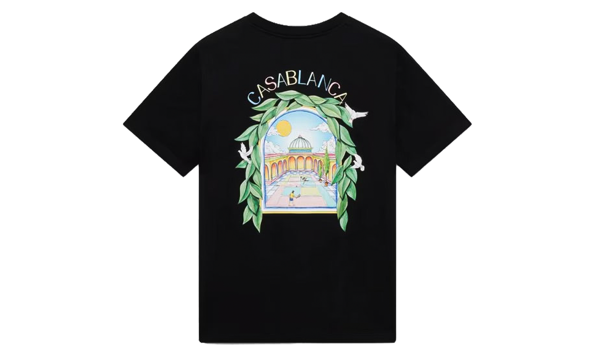 L'Arche De Tennis Short-Sleeve T‑Shirt "Black" MPS25 JTS 001 16
