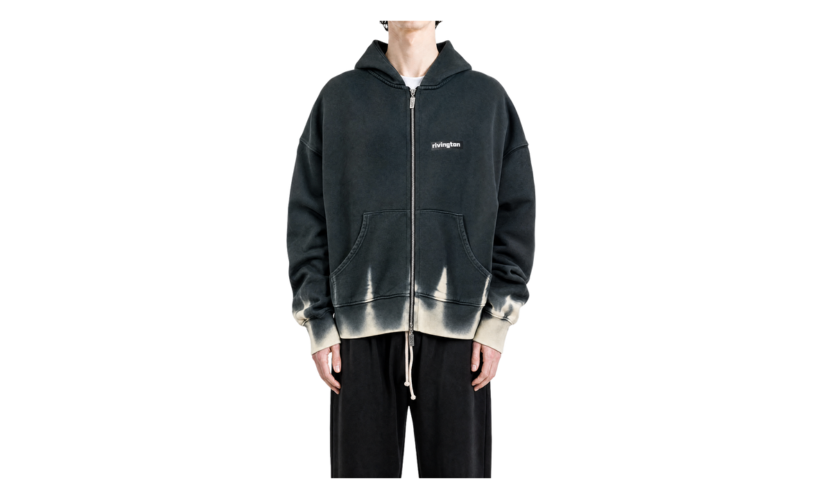 Dark Country CVA Zip Hoodie "Washed Black" DRKC ZH00
