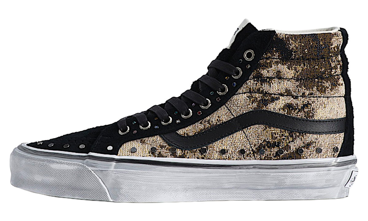 Premium Sk8-Hi "Floral Rivets Black Multi" VN00114QBML