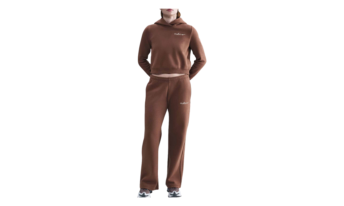 Sportswear Phoenix Fleece Shrunken Hoodie WMNS "Fauna Brown" IM7494 265