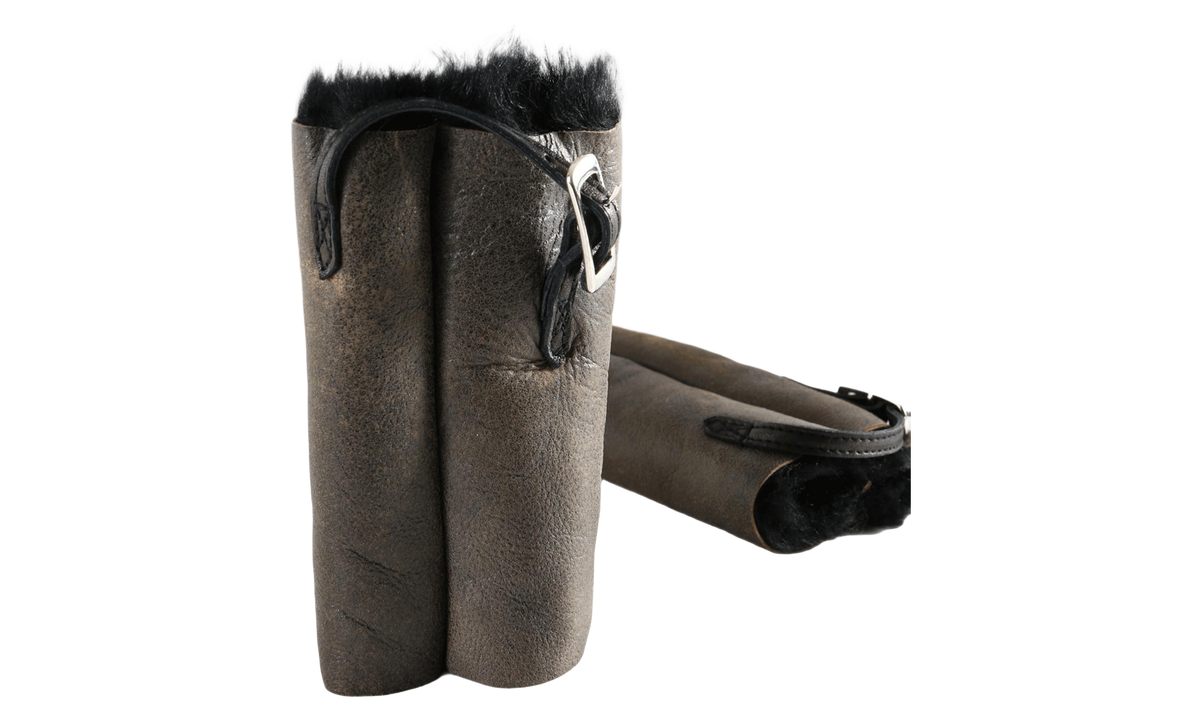Liner Cuff "Smoky Black Dry Shearling" A4266LSM
