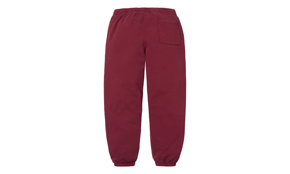 Washed Logo Sweatpant "FW26 - Cardinal" SU28940