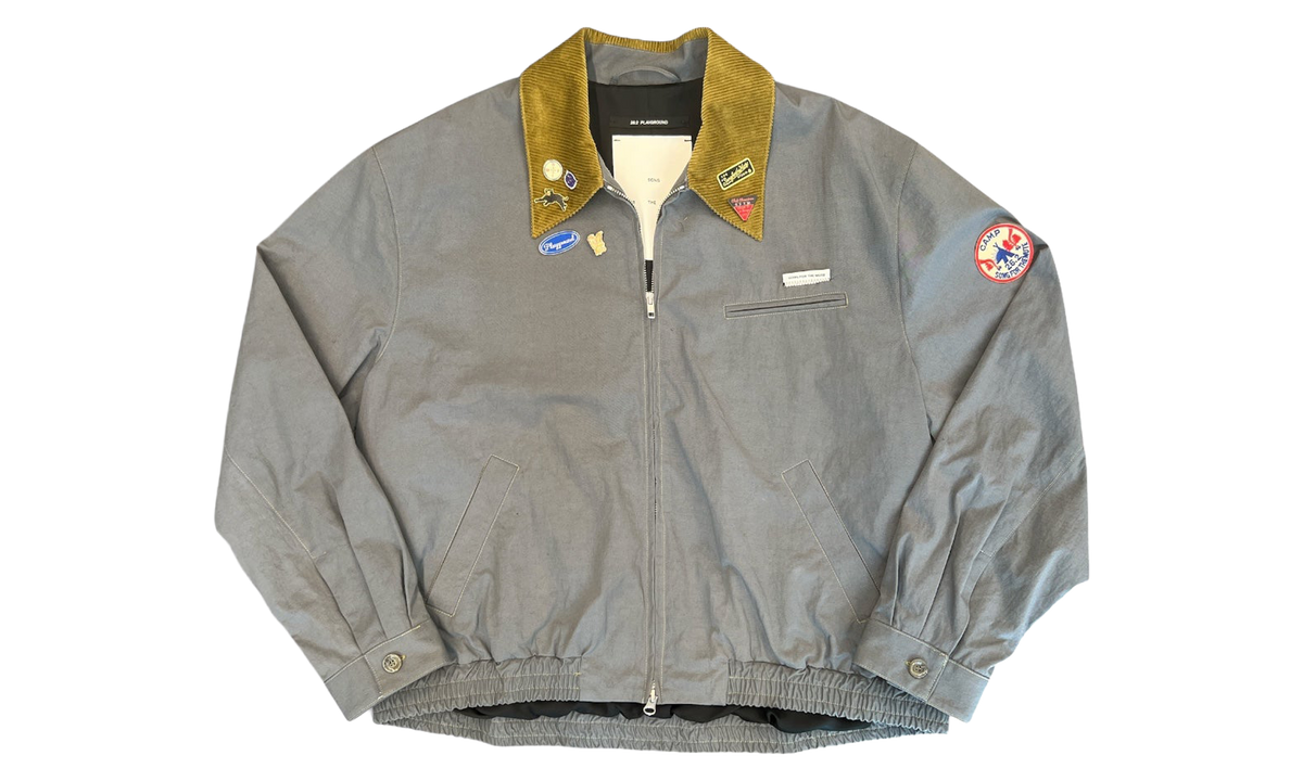 Elasticated Coach Jacket "Blue" 262 MJK132 NYCNBLU