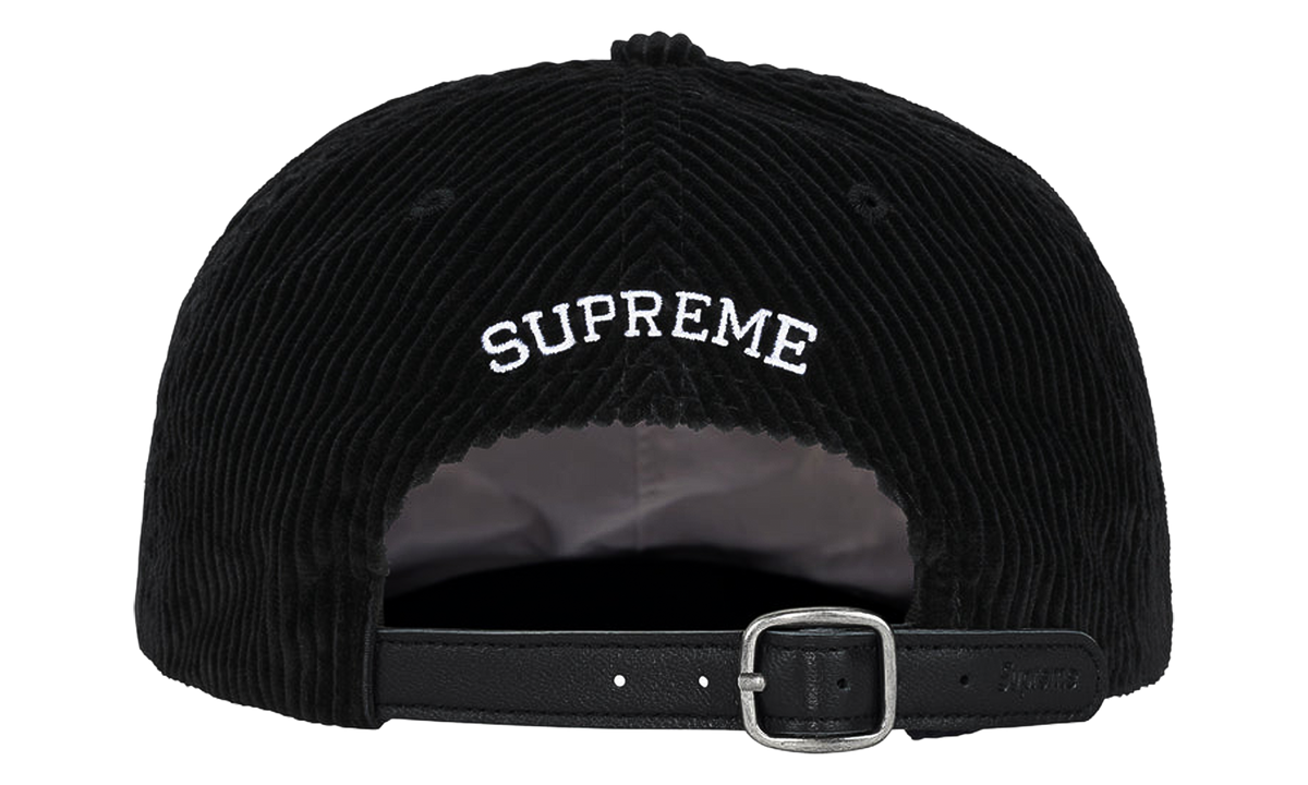 S Logo Cordoury 6-Panel "FW26 - Black" SU29088