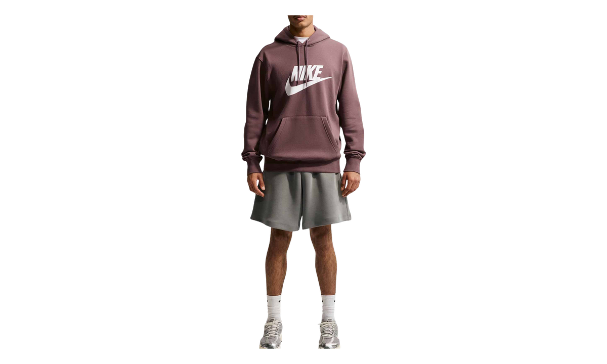 Sportswear Club Fleece Graphic Pullover Hoodie "Dusty Cocoa / Tattoo / White" FN3868 502
