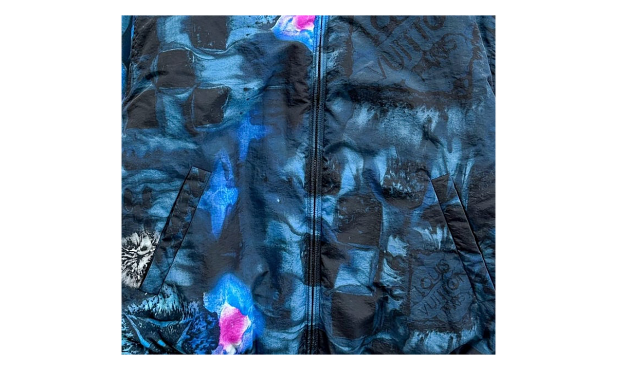 Damier Salt Bomber Jacket "Blue" RM212M DR2 HLB05E