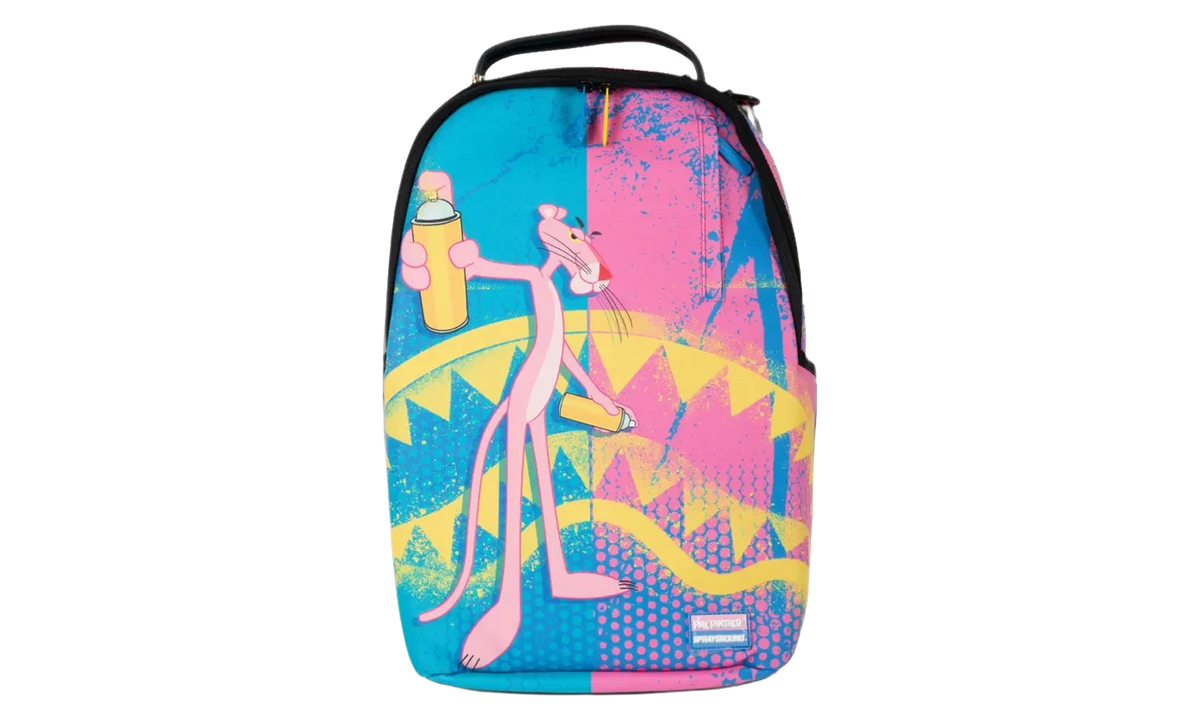 Pink Panther Spray Cans Backpack "Teal / Pink / Yellow" SYG0096