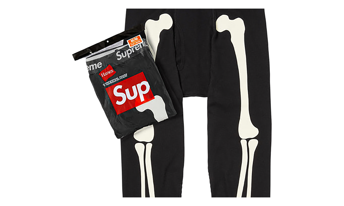 Hanes Bones Thermal Pants ( 1 Pack) "FW26 - Black" SU29107