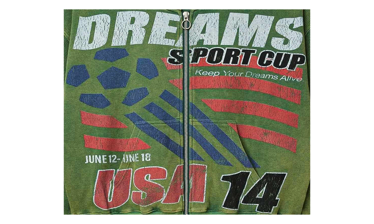 USA14 THERMAL ZIP UP "Green" VAL482