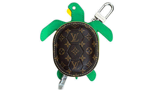 Monogram Turtle Bag Charm "Brown" M01471