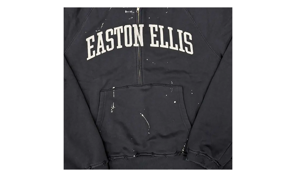Easton Ellis Half Zip Hoodie "Black" BD060