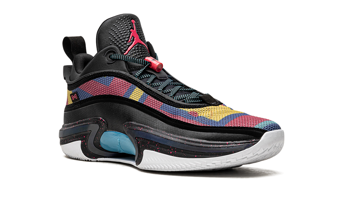 Jordan 36 Low "Black Multi-Color" DH0833 063