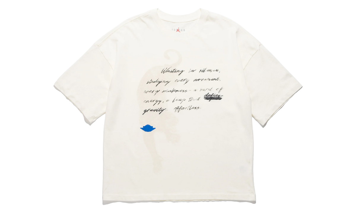 Air Jordan NBHD Black Cat Tee "White" IW3874 133