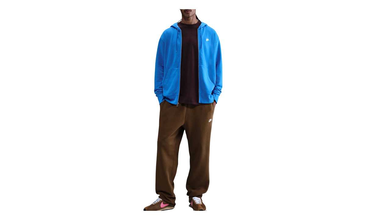 Club Open-Hem Fleece Pants "Brown" FN3730 235