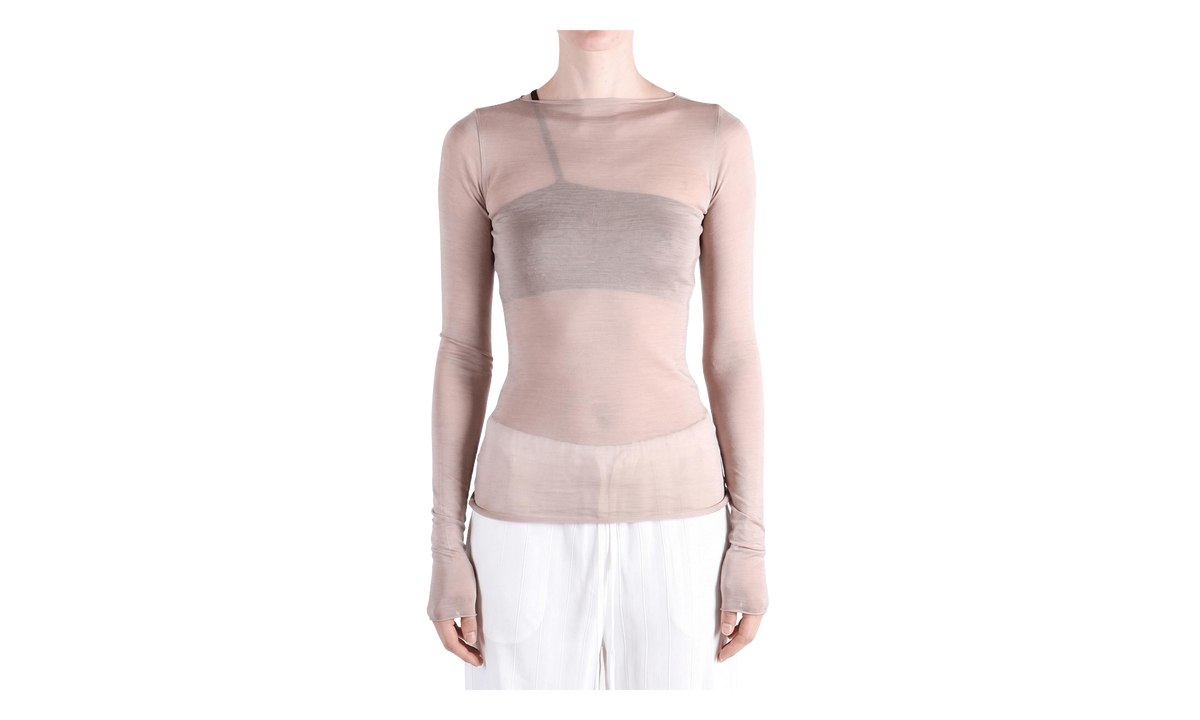 Tower Long-Sleeve Tee WMNS "Rose" RO02F5275 JSW 23