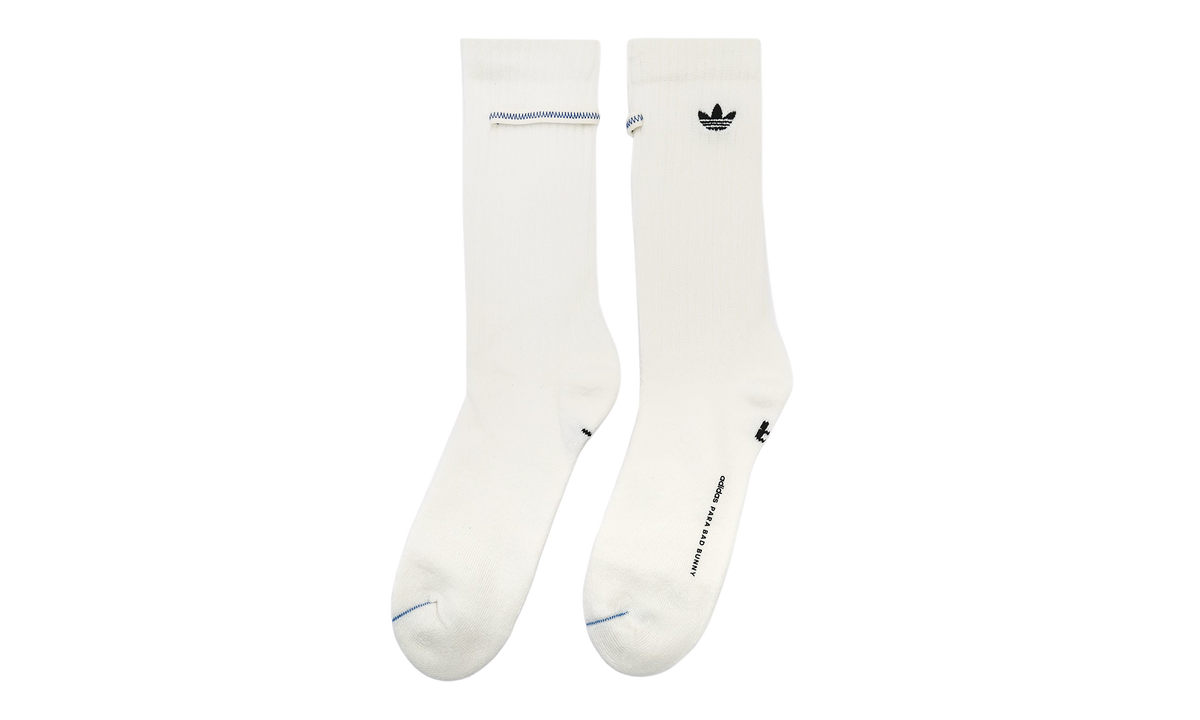 Bad Bunny Socks 3-Pack "Core White" KC3583