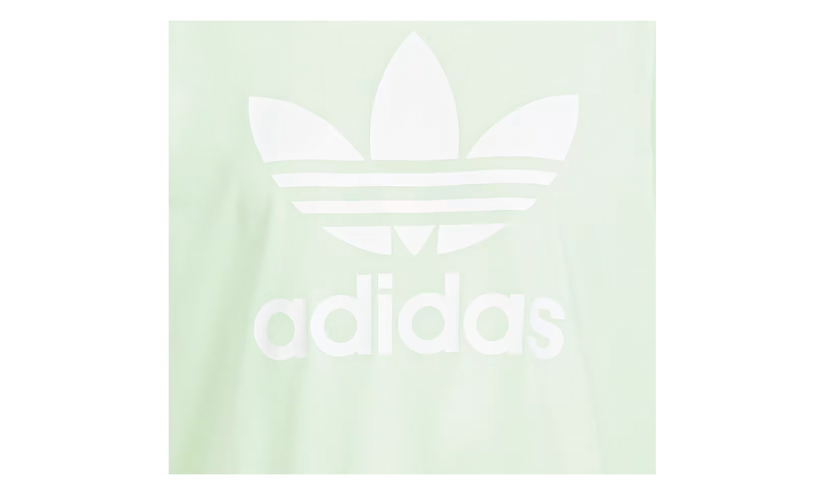 Adicolor Trefoil Boxy Tee Short Sleeve WMNS "Semi Green Spark" IN8436