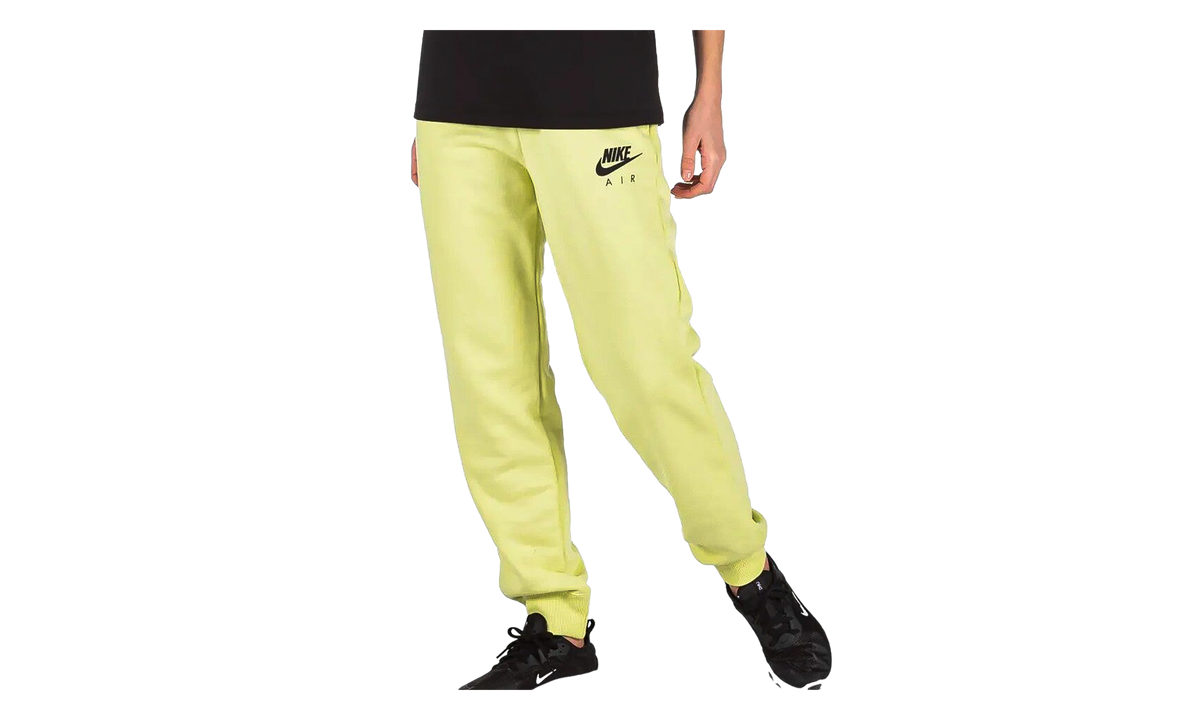 Sportswear Air Fleece Jogger Pants WMNS "Yellow / Green" CJ3047 367
